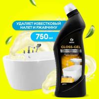 Чистящее средство Grass Gloss Gel Professional, 750мл гель антиналет против извести и накипи