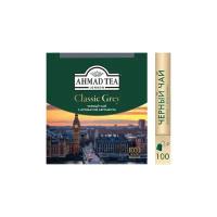 Чай черный Ahmad tea Classic grey в пакетиках, 100 пак