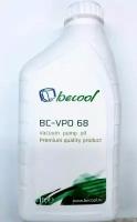 Масло минеральное для вакуумных насосов Becool ВС-VРО 68 1л