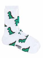 Динозавры MOGZY / Носки мужские с принтом, размер 41-45, носки женские, носки мужские
