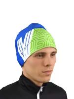 Шапка EASY SKI Спортивная шапка, размер L, синий, зеленый