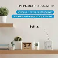 Метеостанция Stadler Form SelinaRU, белый