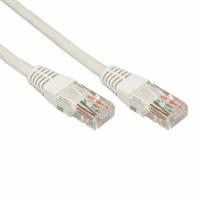 Патч-корд U/UTP Rexant cat 6, медь, LSZH (негорючий), 0,3 м, RJ45-RJ45, 26AWG, серый