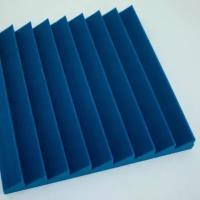 Акустический поролон синий (панель) 450х450 мм - Шумология 