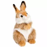 Реалистичная мягкая игрушка Hansa Creation 7449 Коричневый кролик, 24 см