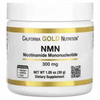 California Gold Nutrition, NMN в порошке, 300 мг, 30 г