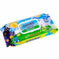 Влажные салфетки PONKY BABY HYGIENIC Play-Time (70 шт), экстракт ромашки, без спирта