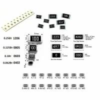 Чип-резистор SMD 1206 100кОм 5% 50штук