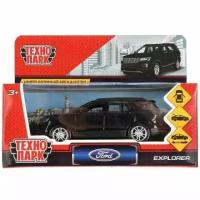 Легковой автомобиль Ford Explorer, 12 см, черный