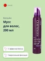 Мусс для волос KENSUKO EXTREME Сверхсильная фиксация (с эффектом блеска) 200 мл