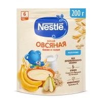 Каша Nestlé молочная овсяная с бананом и грушей, с 6 месяцев