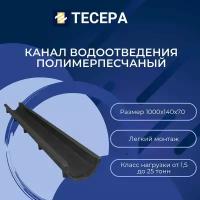 Канал водоотведения 1000х140х70 мм