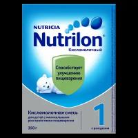 Смесь Nutrilon (Nutricia) 1 кисломолочный, c рождения, 350 г