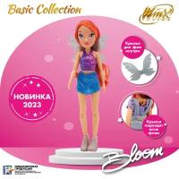 Шарнирная кукла Winx Club Блум с крыльями, 24 см, IW01552301