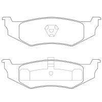 PN0149 Тормозные колодки дисковые NiBK (Черные)