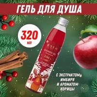 Гель для душа новогодний EDEN Winter Mood с ароматом яблока и корицы 320 мл