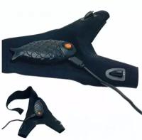 Рыболовные аксессуары (фонарь-перчатки со встроенной светодиодной подсветкой), комплект 2 шт. на левую и правую руки аккумуляторные
