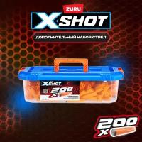 Стрелы для бластеров дротики мягкие ZURU X-SHOT 200 шт., 36181