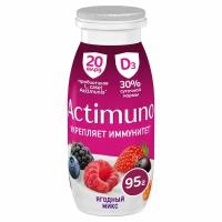 Продукт кисломолочный Actimuno Ягодный микс, 1,5%