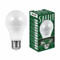 Лампа светодиодная Saffit SBA6020 55014, E27, A60