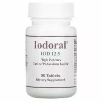 Optimox, Iodoral, Iodine/Potassium Iodide, 90 Tablets