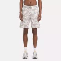 Шорты спортивные Reebok для мужчин, Размер:2XL, Цвет:серый, Модель:RI MOTION CAMO SHORT