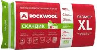 Каменная вата ROCKWOOL лайт баттс скандик 100 мм 4,32 м²