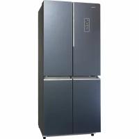 Холодильник HIBERG RFQ-590G GT, inverter А+, No Frost, 38 дБ, 510 л, зона влажности, стерилизация воздуха, удаление пестицидов, серый графит