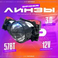 Светодиодные линзы Bi-Led модули TaKiMi Spider 3.0