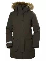 Куртка парка женская, Helly Hansen, W LONGYEAR II PARKA, цвет зеленый, размер M