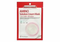 SKIN PLANET AMINO SOLUTION CREAM MASK Тканевая маска для лица с аминокислотами 37г