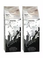 Estel Краска-уход для волос без аммиака CELEBRITY тон 10/1 серебристый блондин, набор 2 шт
