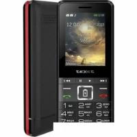 Мобильный телефон Texet TM-D215 черный/красный (2.4