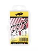 Парафин высокофтористый Toko Racing Performance Red (-2°С -11°С) 40 г