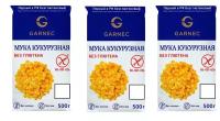 Мука кукурузная Без глютена Garnec 500г х 3 шт