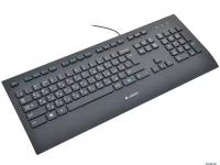 Клавиатура Logitech K280e черный, русская