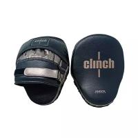 Лапы боксерские Clinch Shock Absorb Mitt C548 Navy/Silver (One Size)