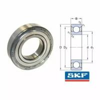 Подшипник 6205 ZZ 25X52X15 SKF