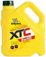 BARDAHL 5W40 XTC SN/CF 4L (синт. моторное масло)