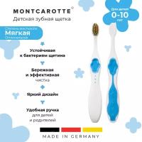 Зубная щетка Montcarotte Kids Toothbrush soft 0+, blue