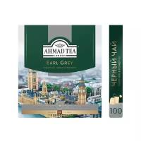 Чай черный Ahmad Tea Earl Grey в пакетиках, 100 пак