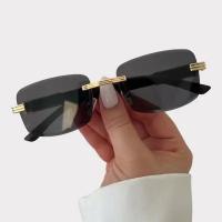 Солнцезащитные очки YuliyaMoon, золотой, черный