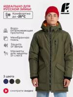 Парка куртка зимняя Footwork Dealer (XL, army green)