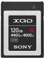 Карта памяти Sony XQD 120 ГБ, R/W 440/400 МБ/с