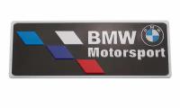 Эмблема универсальная BMW Motorsport черная