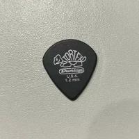 Медиаторы DUNLOP 423R Tortex small teardrop, 1.2 mm, черный, упаковка 6шт. маленькие