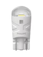 Светодиодная лампа Philips LED T10 W5W 6000K Ultinon 2шт