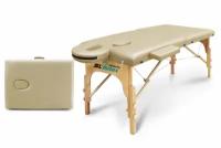 Массажный стол складной с валиком SL Relax Nirvana PRO, бежевый