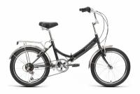 Городской велосипед Forward Arsenal 20 2.0 (2022) черный 14