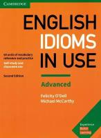 English Idioms in Use Advanced Book with answers Учебник с ответами